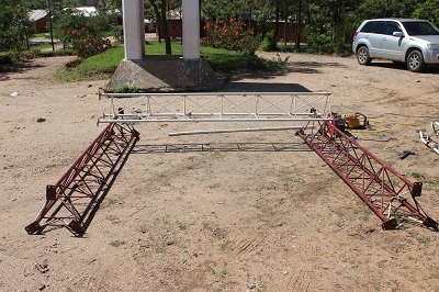 The old antenna mast from Ilula 