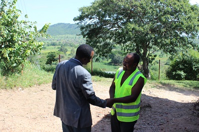  Greeting the pastor of Ilula 